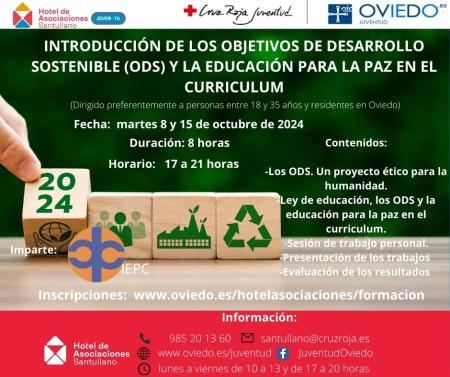 Imagen Introducción de los Objetivos de Desarrollo Sostenible (ODS) y la educación para la paz en el currículum