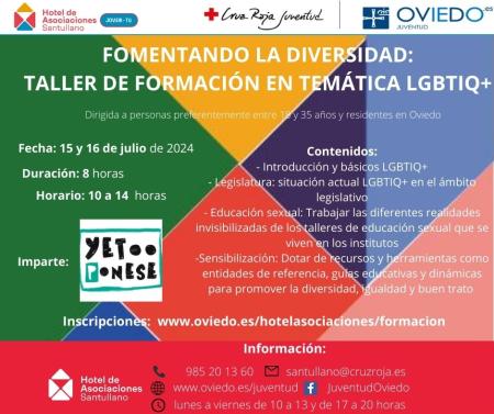 Imagen Fomentando la diversidad: taller de formación en temática LGBTIQ+