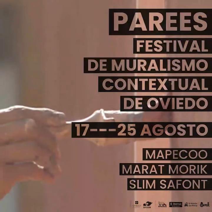 Imagen El Festival de muralismo urbano Parees vuelve a Oviedo del 17 al 25 de agosto en su séptima edición